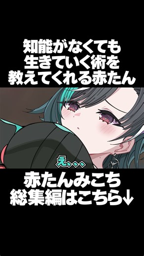 【手描き】生きる上での大切な事を教えてくれる大先輩の赤たん【さくらみこ/輪堂千速/ホロライブ切り抜き】