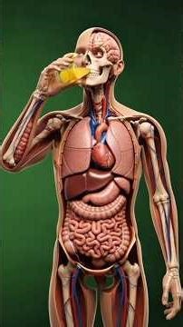 Lemon Digestion Explained | 3D Animated Medical Anatomy & Health Benefits