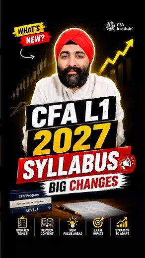CFA Level 1 2027 Update | Important Changes