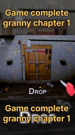 Game Complete Granny Chapter 1 Door Escape 😯 full gameplay horror #gamecomplete