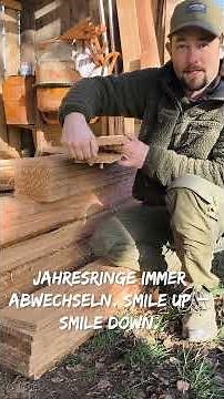Stacking wood correctly determines whether it stays straight or becomes crooked.