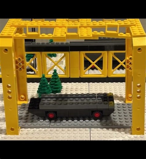 Lego Custom Van Building #lego #stopmotion