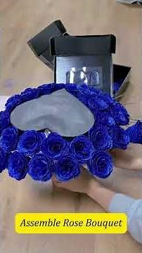 How to Assemble a Burn Away Rose Bouquet 🔥🌹