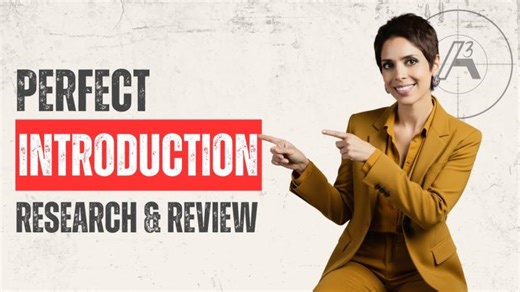 How to craft a PERFECT introduction (Research and Review Papers)