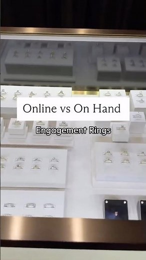 Engagement Rings: IRL vs Online 💍✨