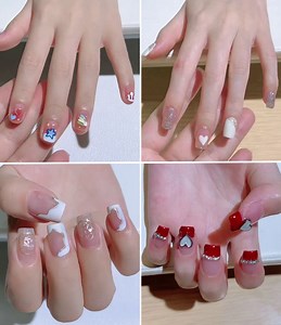 343K views · 6.3K reactions | Easy DIY Nail Art To Try This Holiday Season | Christmas Nail Art Designs for Short Nails  | Home Decor | Facebook