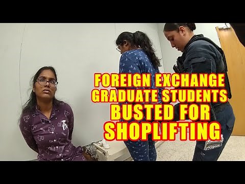 Foreign Exchange Graduate Students Arrested for Shoplifting