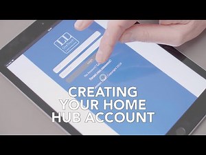 Creating Your Louvolite Home Hub Account