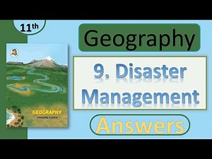 Class 11 Geography Chapter 9 – Disaster Management | Question Answer | Maharashtra Board | HSC |