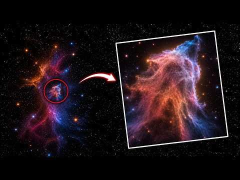 Zoom Into the Ghost Nebula!
