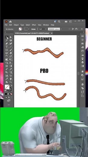Adobe Illustrator 2026 Tips - How to Create Brushes to Draw a Dog Like a Pro #shots