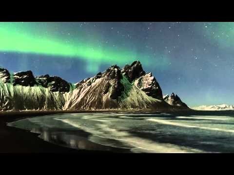 Aurora Borealis in Iceland 4k