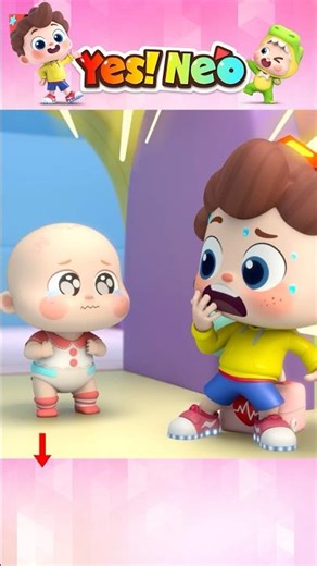 Ouchie, ouchie, Yes, Baby? | Boo Boo Song | Johny Johny Yes Papa #shorts