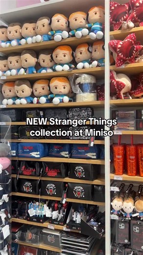 Deanne ♡ on Instagram: "RUN to miniso for their new stranger things collection!! #myminisousa #minisoambassador #strangerthingsedit strangerthings5 netflix"