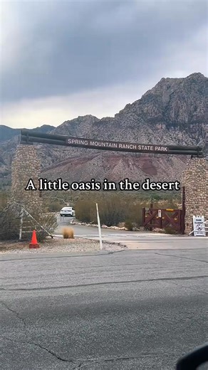 Spring Mountain Ranch State Park Tucked right next to Red Rock Canyon, this hidden gem is one of those places that feels worlds away from the Vegas buzz. Open: 8 AM - Sunset, every day . Entry: Just a small vehicle fee What to Do: Explore scenic hiking trails, wander through historic landmarks like the Sandstone Cabin and 1860s Blacksmith Shop, or just relax at one of the picnic spots with tables and grills. Bonus: During the warmer months, the Super Summer Theatre brings outdoor shows to life u