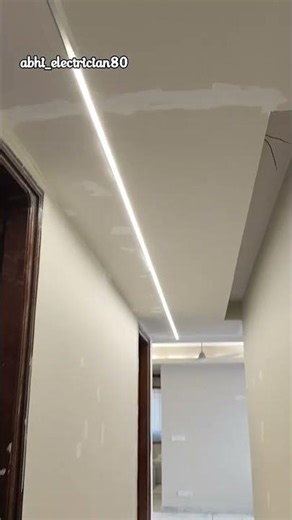abhi_electrician80 profile light install #profile #light #hardwork #electrician