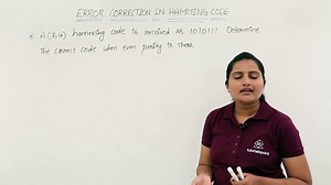 How to do Error Detection and correction in Hamming Code