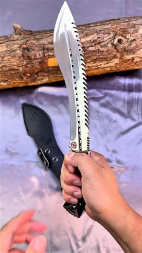 🔪 [Dragon Breath Outdoor Multi-Purpose Knife | Camping Cooking Master] ✨ "One blade, seven uses! Chop wood and fruit like dragon scales slicing through gaps, perfect for both the kitchen and the outdoors" ⚡ 7Cr17Mov steel with dragon scale handle, HRC58 hardness 💎 Dragon Soul Features: ✅ 3-in-1 main knife/saw blade/bottle opener ✅ Fireproof magnesium rod tail cap (for emergency fire-making) ✅ G10 non-slip dragon scale handle (stays put even when wet) 🛒 https://www.cacalive.com/products/tqf-0i