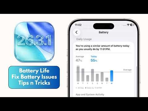 iOS 26.3.1 Battery Life Saving TIPS and TRICKS