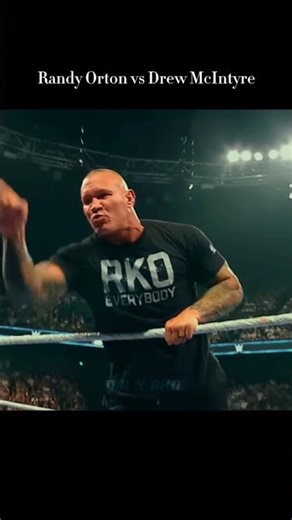 Randy Orton vs Drew McIntyre 🔥🔥in wwe#shortvideo
