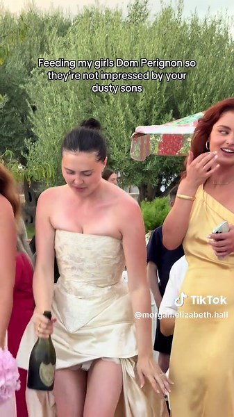 Wedding Day Fun with Dom Perignon for Bridesmaids