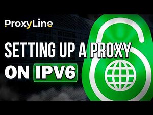 How To Setup IPV6 Proxy for Windows! | ProxyLine