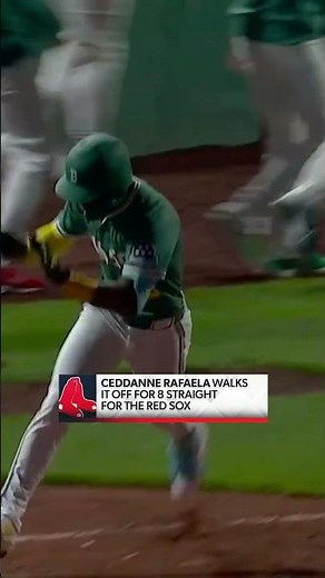 Rafaela walk-off over the green monster 🌕🔭 #hr #moonshot #CeddanneRafaela #RedSox
