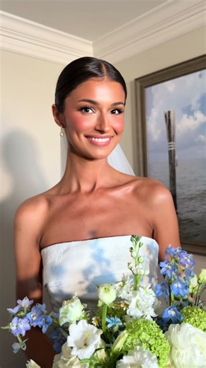 The most perfect bride!!!! MUA @NatalieRae | Alabama MUA #fairhopealabama #pointclearalabama #weddinghair #weddingmakeup #hairstylist