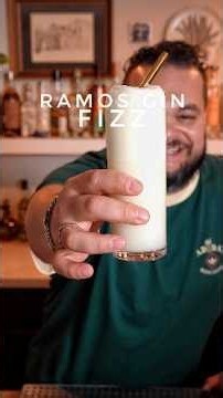 Let's make a Ramos Gin Fizz! #cocktail #drink #recipe