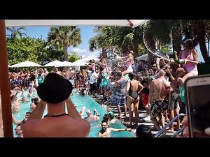 SLS Miami Beach Pool Party for Bachelor and Bachelorette Parties