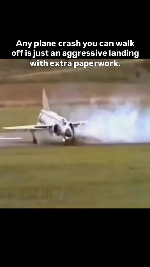 In 1971, a Swedish Air Force Saab AJ 37 Viggen crashed during a landing demonstration due to issues with its thrust reverser and yaw control mechanisms. The thrust reverser, designed for short landings, disrupted airflow over the tail fin, leading to significant yaw disturbances. Additionally, the yaw damping system and nose wheel steering did not function properly during reverse thrust, causing the aircraft to veer off the runway and collapse the main landing gear. Fortunately, the pilot surviv