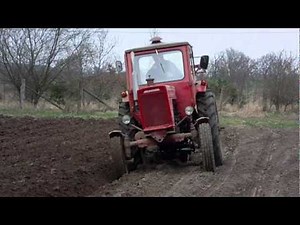 pflügen mit dem MTS 50
