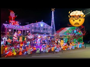 2024 🎄Amazing Christmas lights displays compilation