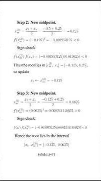 Nonlinear Root-Finding Methods: Bisection, Secant, Newton