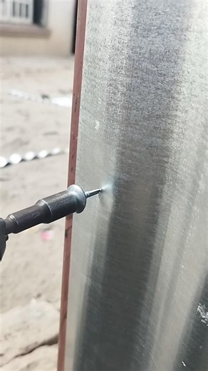 Roofing Metal Profile Sheet installation #shortvideo #viralvideo #youtubeshorts