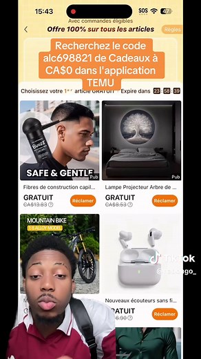 #ad 👉Les pépites Temu à ne pas manquer ! 👉Recherchez mon code [alc698821] pour débloquer des articles d'une valeur de CA$0 avec des commandes éligibles sur Temu ! Les conditions générales s'appliquent. L'achat requis est déterminé par la valeur du ou des articles. #temu #temufinds #temucreator #musthaves