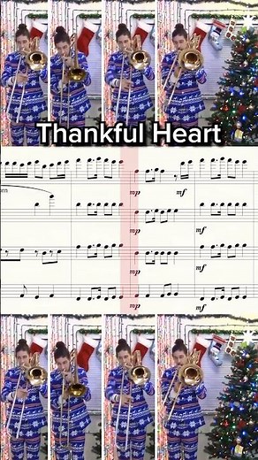 Thankful Heart from the Muppet Christmas Carol! #christmas #trombone #holidayhorns