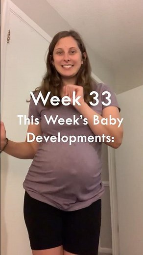 33 Weeks Pregnant Baby Development