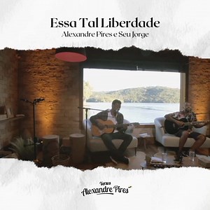 Essa Tal Liberdade - Alexandre Pires e Seu Jorge 💙 ⁣ Compositores: Mihail Plopschi / Francisco Roque / Paulo Sergio Valle⁣ ✍🏼 Live Irmãos (2020) 🎥 ⁣ O que é que eu vou fazer com essa tal liberdade Se estou na solidão pensando em você Eu nunca imaginei sentir tanta saudade Meu coração não sabe como te esquecer Eu andei errado, eu pisei na bola Troquei quem mais amava por uma ilusão Mas a gente aprende, a vida é uma escola Não é assim que acaba uma grande paixão Quero te abraçar, quero te beija