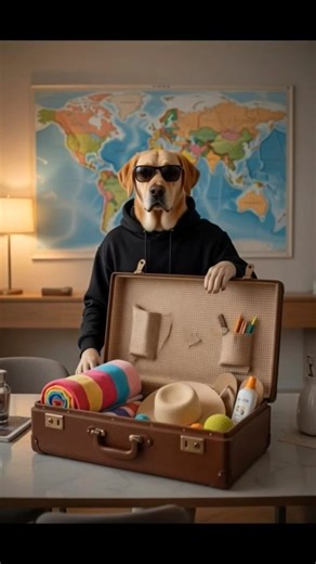 DOG BLOGGER | The Last Thing Dog Blogger Packed Was… Unexpected 🐶✈️ Dog Blogger begins his journey around the world 🐶✈️🌍 In this cinematic short, Dog... | Instagram