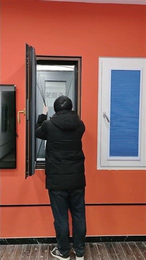 Minimalist window screen, easy to install, beautiful and practical #doors and windows