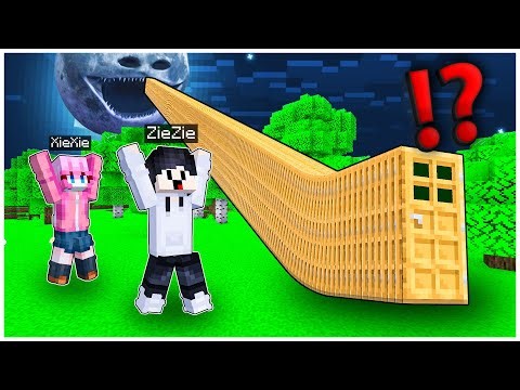 AKU MASUK KE PINTU MISTERIUS BULAN BANGUN DI MINECRAFT!!