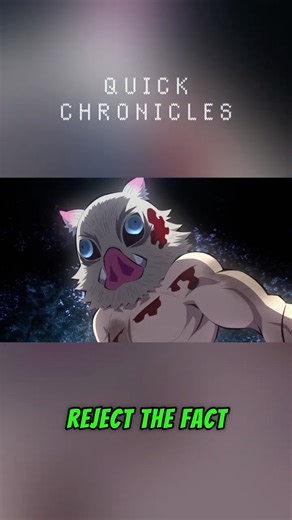 Why Inosuke Is Always Angry #demonslayer #shorts