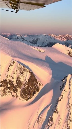 Gliding Along Sulphide Glacier Toward Mount Shuksan