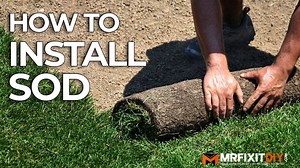 17 reactions | Thinking about installing sod in your yard? Here's everything you need to know to get the job done! | MR. FIX IT | Facebook