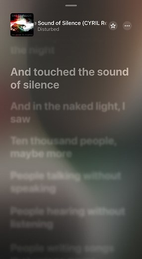 Explore Disturbed's The Sound of Silence Lyrics
