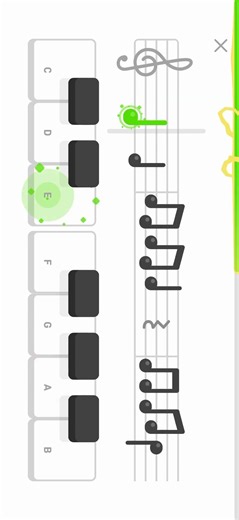 Speedrunning a Duolingo Music Lesson Part 5 (30 sec)