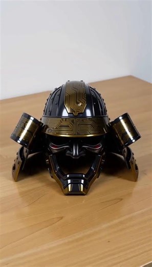 🤯👺Mechanical Cube Transforms into a Cyberpunk Samurai Mask!