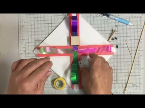 くるくるレインボーの工作