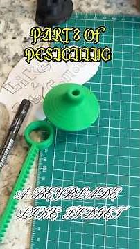 Part 2 of Designing a 3D Printed Beyblade Like Fidget Toy..